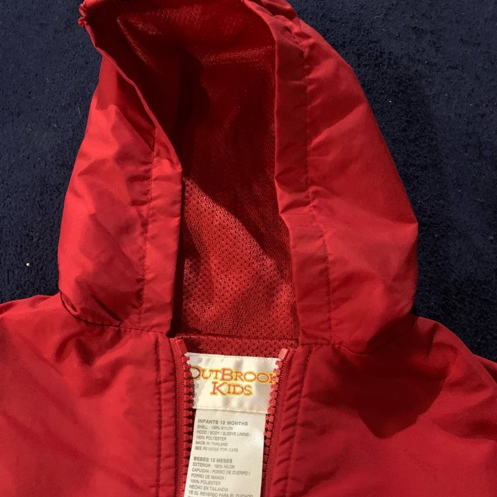 Baby 12 month windbreaker used a few times in great conditions
